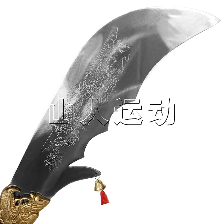 S1910 THE LOST BLADESMAN генерал Гуань полумесяц меч SCIMITAR металлический полимерный
