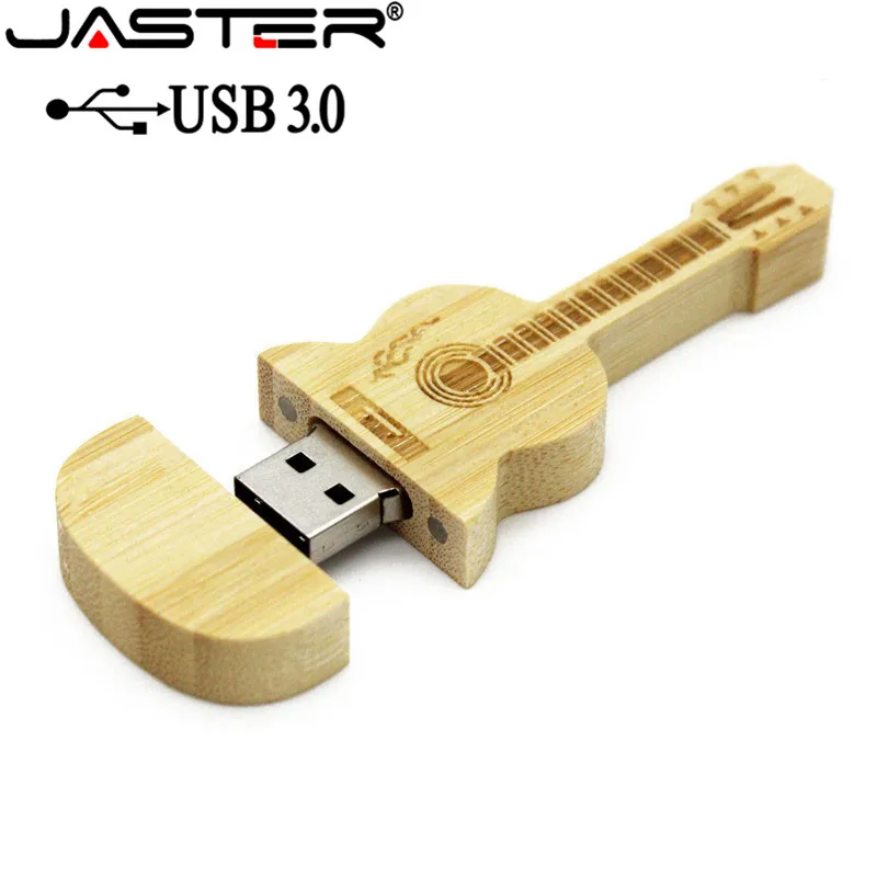 JASTER USB 3,0 деревянная гитара usb флеш-накопитель Виолончель Флешка 8 ГБ 16 ГБ 32 ГБ Музыкальная карта памяти Флешка u диск флешка