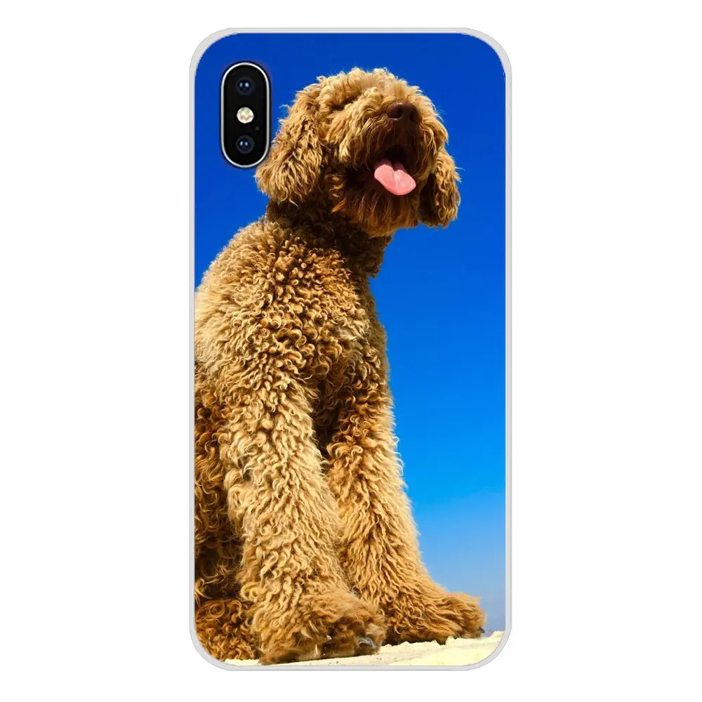 Чехол с рисунком ирландской воды спаниеля из ТПУ для Apple iPhone X XR XS MAX 4 4S 5 5S 5C SE 6 6S 7 8