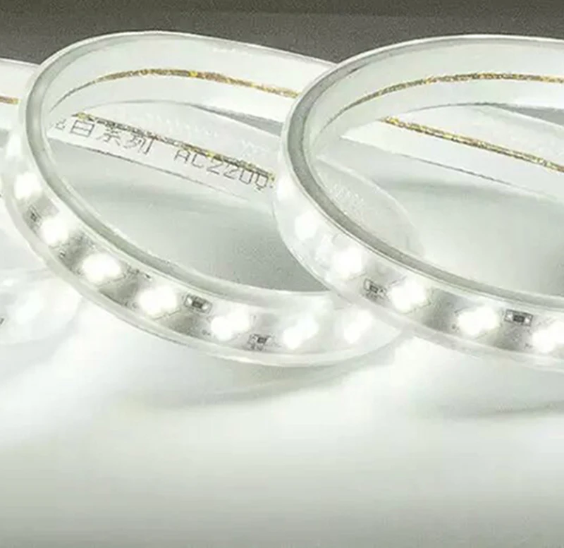 120 светодиодов/м SMD 5730 Светодиодная лента 220 В гибкая Водонепроницаемая