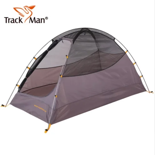 

Trackman 1 Person 2 Layer 3 Season Aluminum Rod Portable Hking Travel Cycling Park Beach Fishing Rain Proof Outdoor Camping Tent