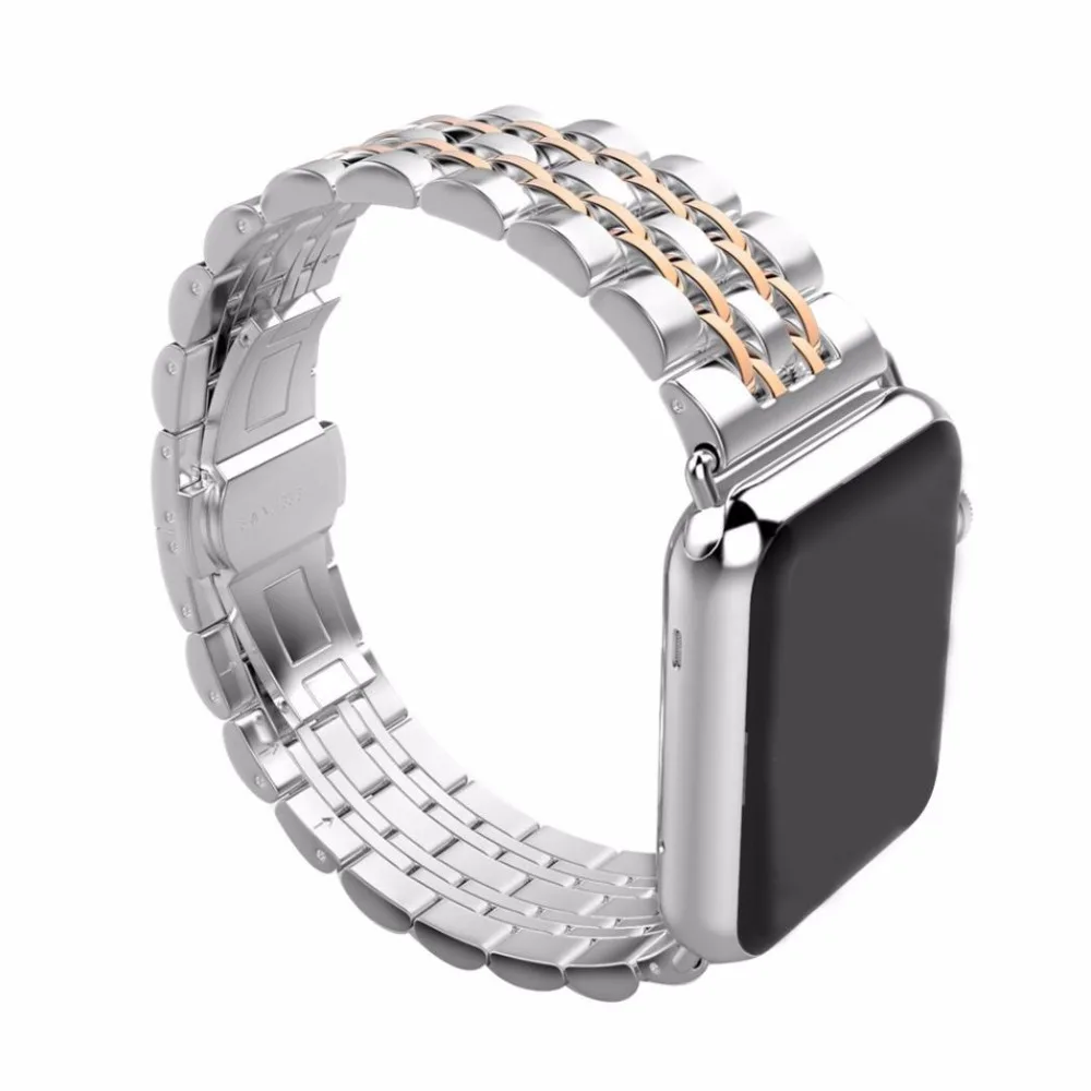 Ремешок для часов из нержавеющей стали Apple Watch 38 мм 42 | Наручные часы