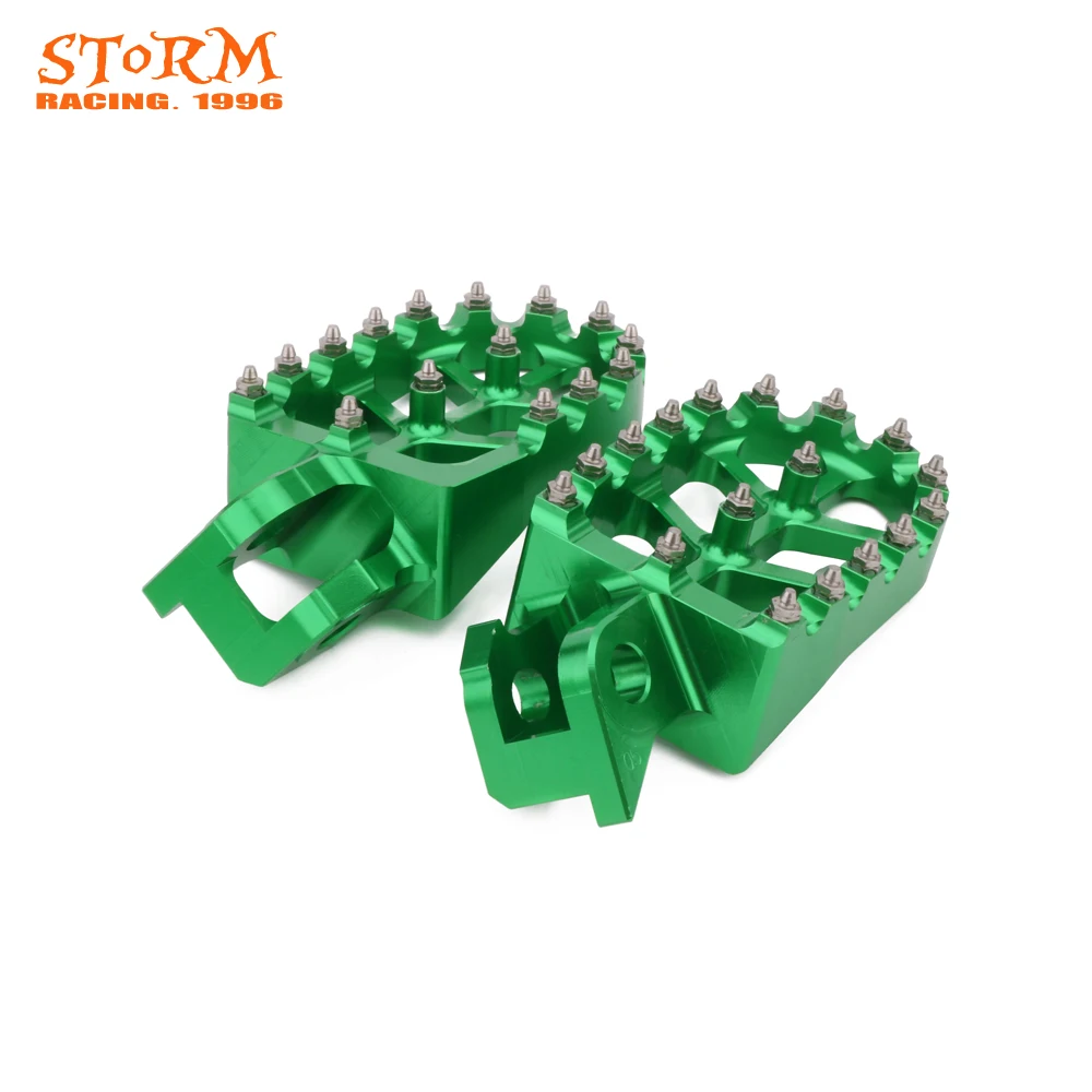Подножка для ног педали Kawasaki KX125 KX250 1997 1998 1999 2000 2001 KX500 1988 1989 1990|Подставки под ноги| |