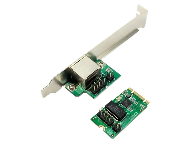 Сетевая карта M.2(B Key/M Key) Gigabit Ethernet адаптер порта RJ45 10/100/1000 контроллер сетевой