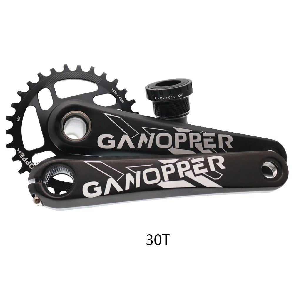 30T crankset with BB 175 мм набор велосипедных костюмов шатун для велосипеда цепное колесо 30T 32T 34T 36T 7075 CNC Alu узкая широкая цепь для SRAM GXP XX1 X9 XO X01 - Цвет: 30T crankset with BB