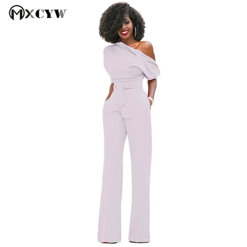 Однотонный Облегающий комбинезон без бретелек сексуальный женский боди