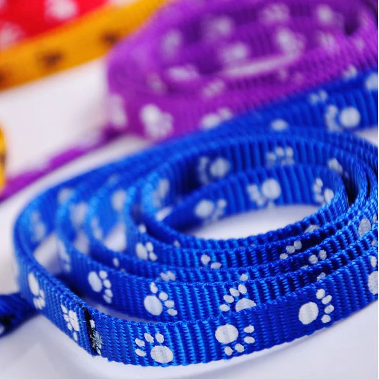 Регулируемый нейлоновый ошейник и поводок для маленьких собак щенков набор с