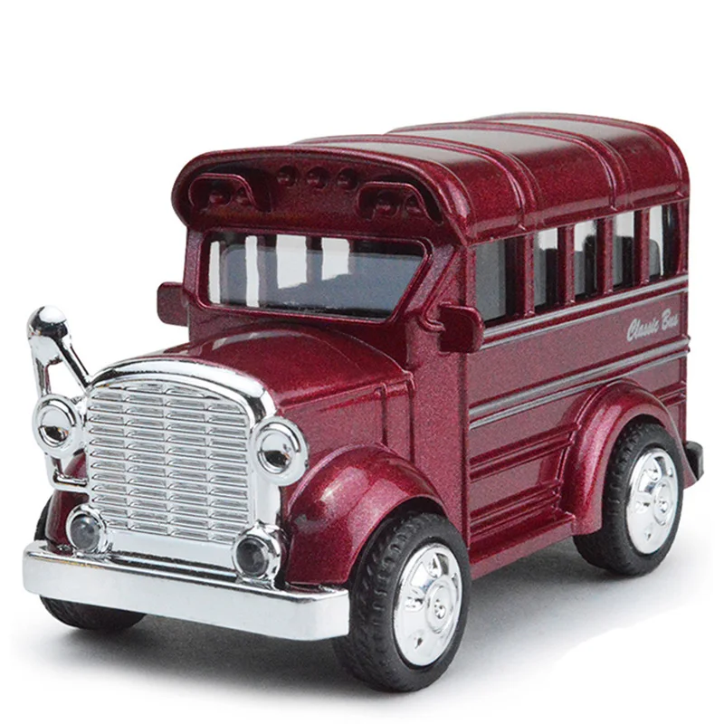 Hommate моделирование 1/43 Ретро винажные Классические мини школьный автобус