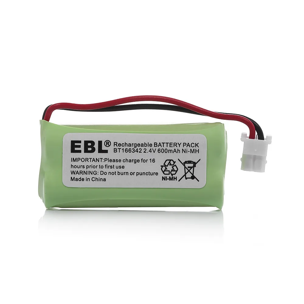 3 шт. EBL 600 мАч 2 4 В запасная батарея для VTech беспроводной домашний телефон BT166342 BT266342