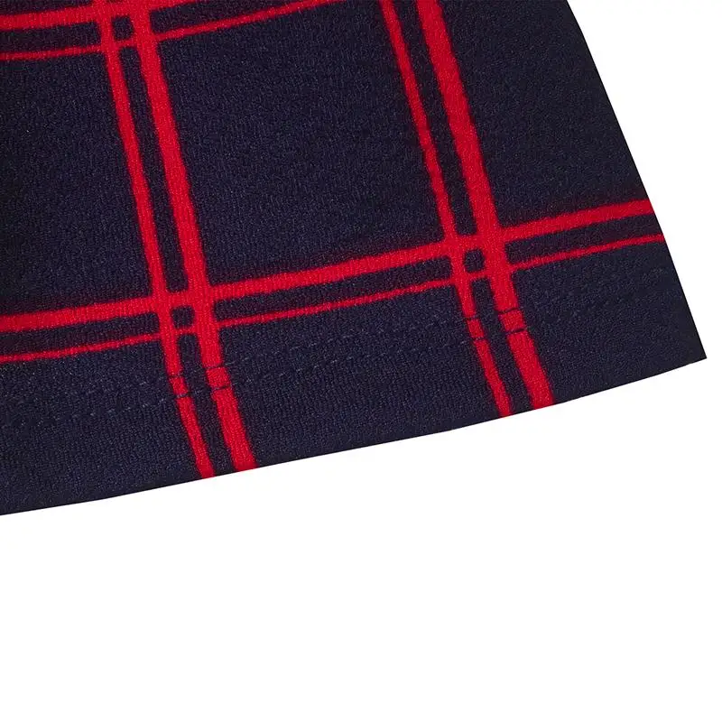 Girls Dress 2-in-1 School Uniform Checked Plaid Suspender 2020 Summer Princess Wedding Party Size 5-12 Carnival Vestidos | Детская
