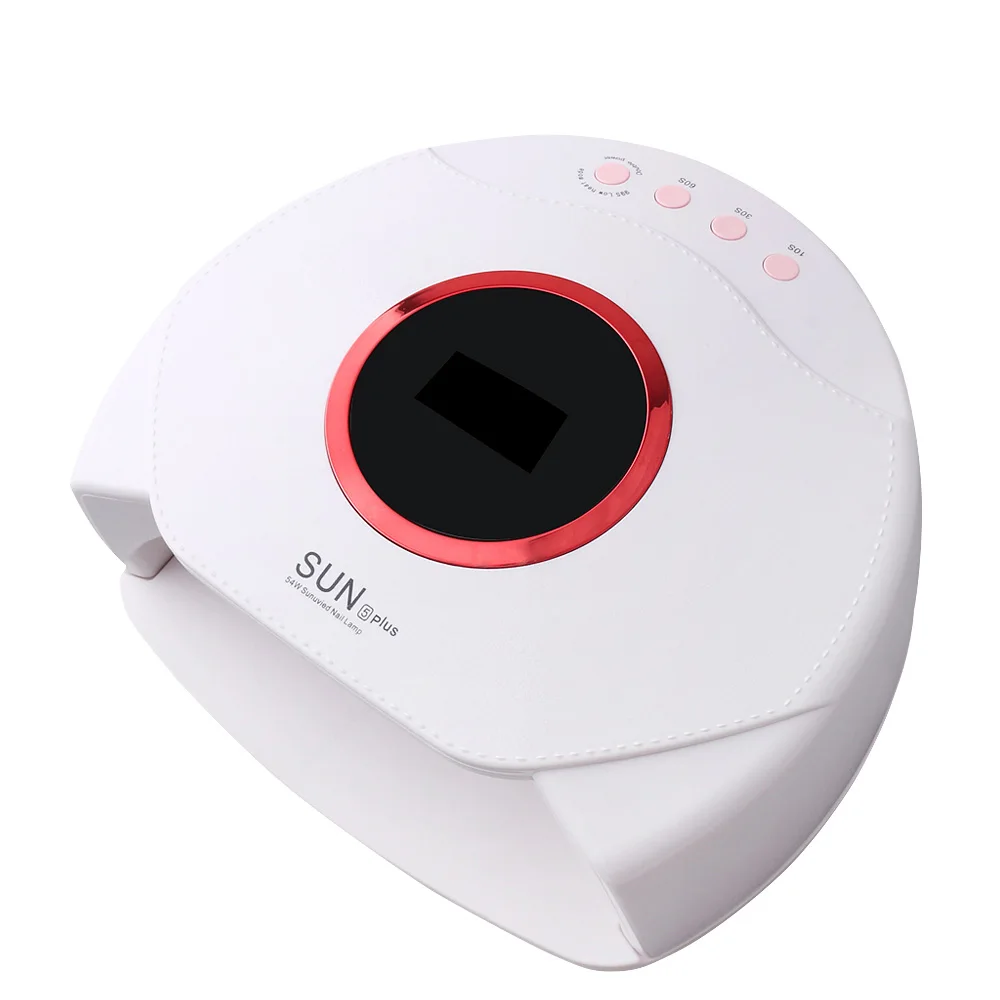Белый NOQ Max54W SUN5 Plus Светодиодный УФ-светильник для ногтей сушилка 27 Светодиодный s для маникюра сушка гель-лака Высокая мощность машина с несколькими синхронизации - Цвет: Белый