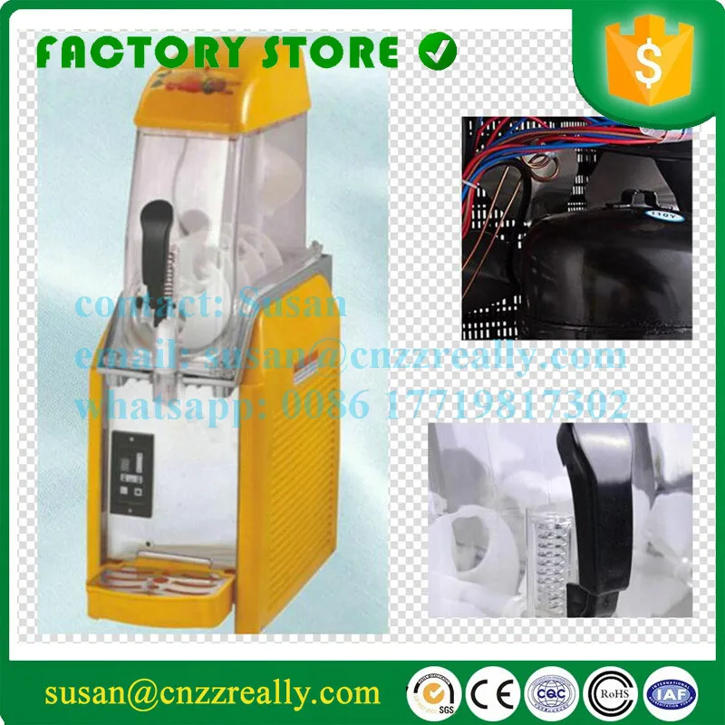

free shipping hot sale single tank slush machine smoothies machine for sale