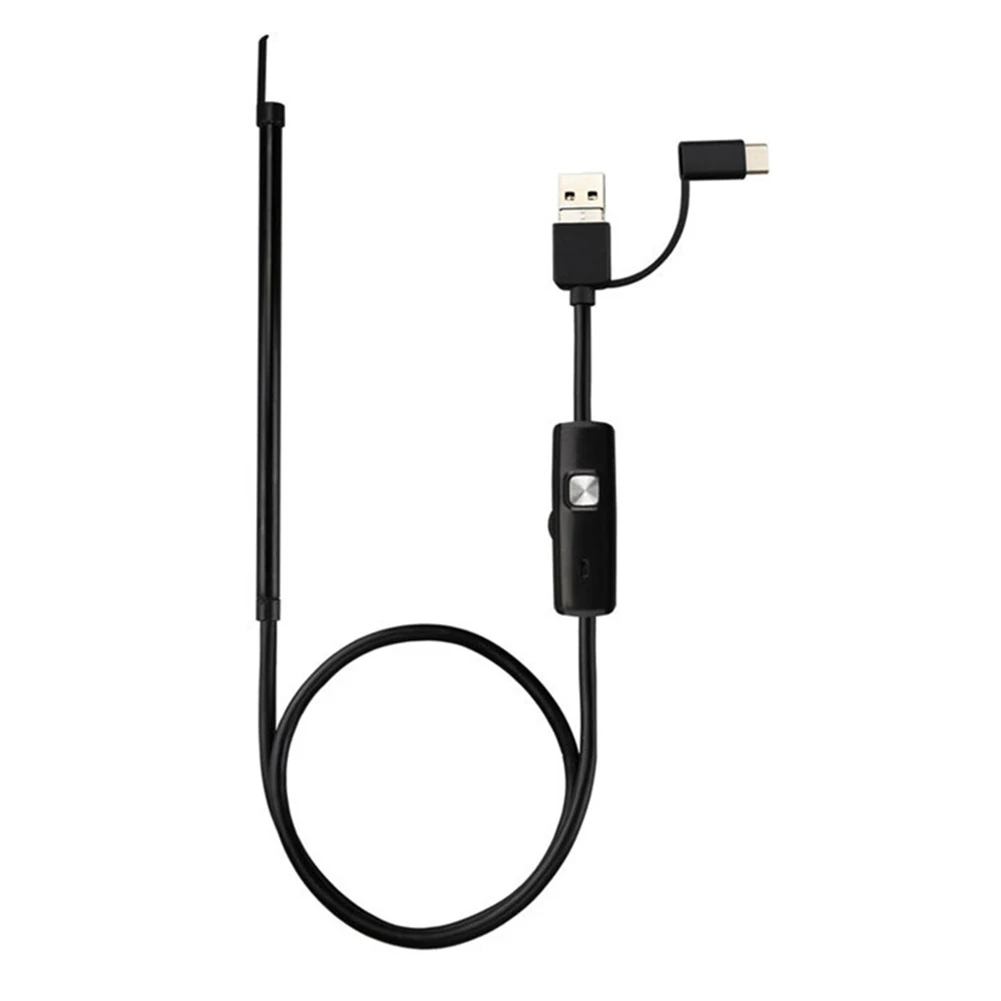 Профессиональная Новинка 3 в 1 Ушная ложка бороскоп для очистки ушей USB OTG эндоскоп