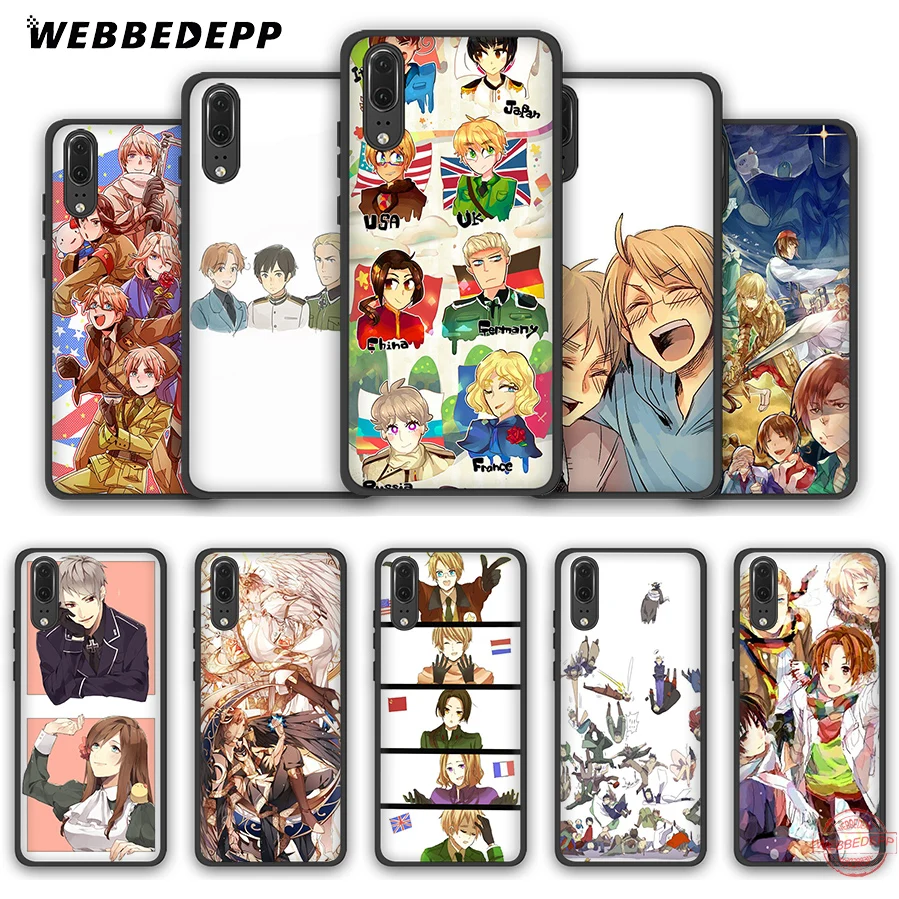 WEBBEDEPP Hetalia Axis Powers мягкий чехол для Huawei P8 P9 P10 P20 P30 Lite Pro 2017 2018 2019 | Мобильные телефоны