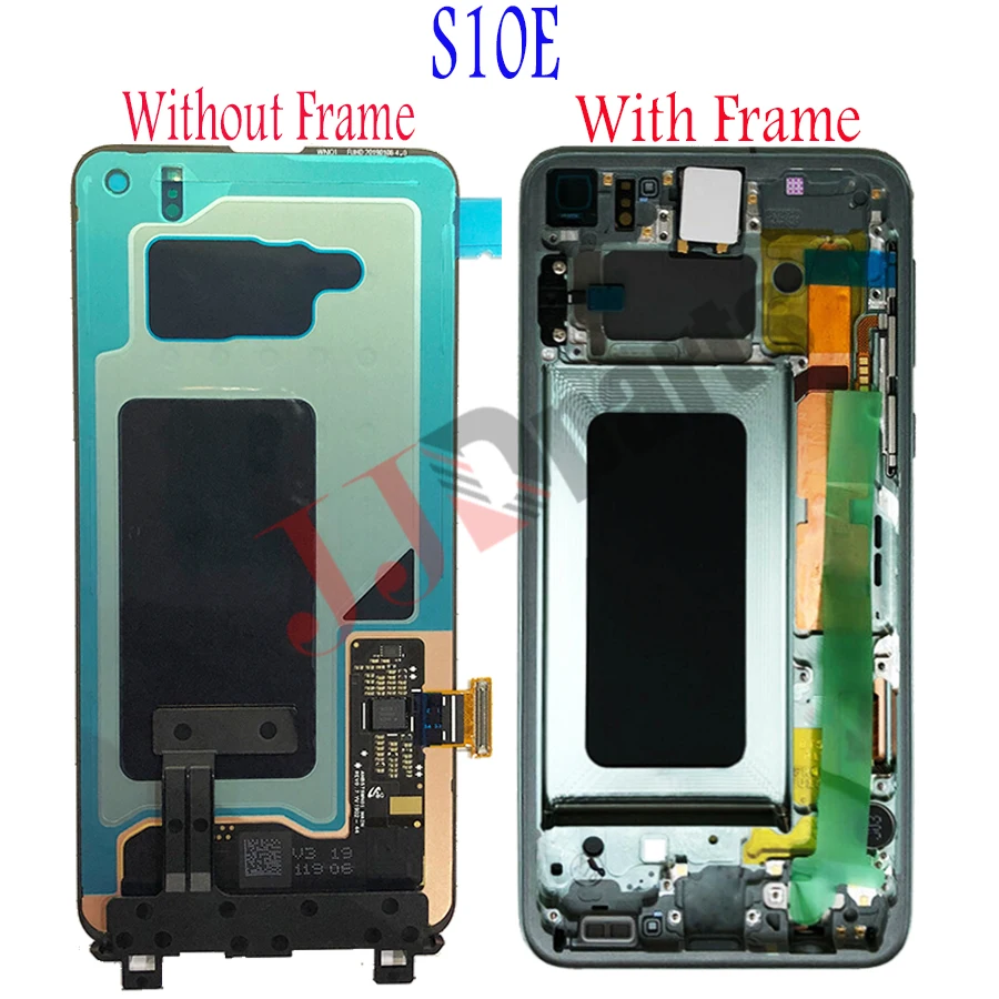6,1 ''Amoled lcd для SAMSUNG S10 lcd G9730 дисплей s10e lcd сенсорный экран дигитайзер для SAMSUNG Galaxy S10 Plus G9750 lcd экран