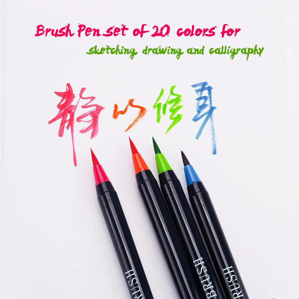 Набор кистей для рисования 20 цветов|Мелки| |