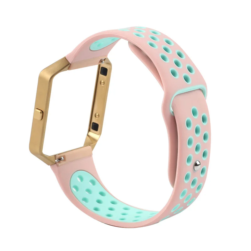 FOHUAS для Fitbit Blaze полосы мягкий силиконовый сменный спортивный ремешок для Fitbit Blaze Смарт фитнес часы без рамки
