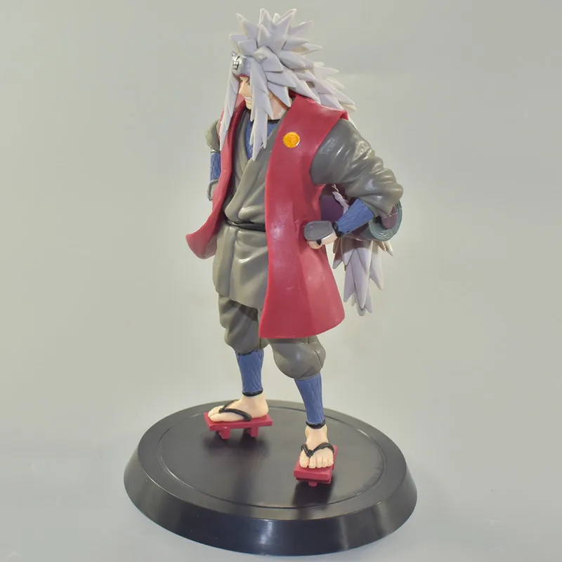 19 см аниме Наруто Shippuden Jiraiya фигурка игрушка Gama Sennin Ero-sennin Sato no Kyoki ПВХ игрушки