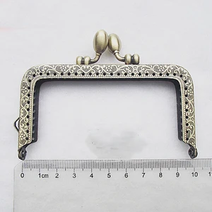 5 шт.лот 10,5 см, металлическая рама для кошелька серебристого и бронзового цвета, сделай сам, застежка для сумки для девочек, фурнитура, аксессуары