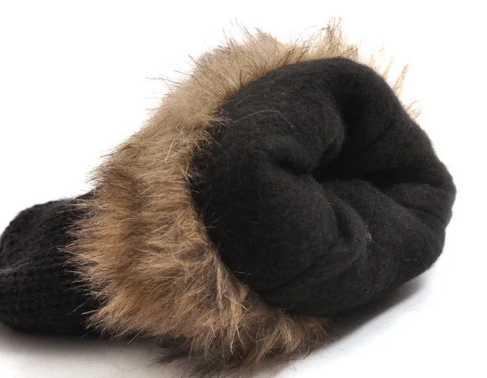 Lovely thick warm woolen mittens hanging winter love glove Bo Mao Xiannv 189 | Перчатки и варежки