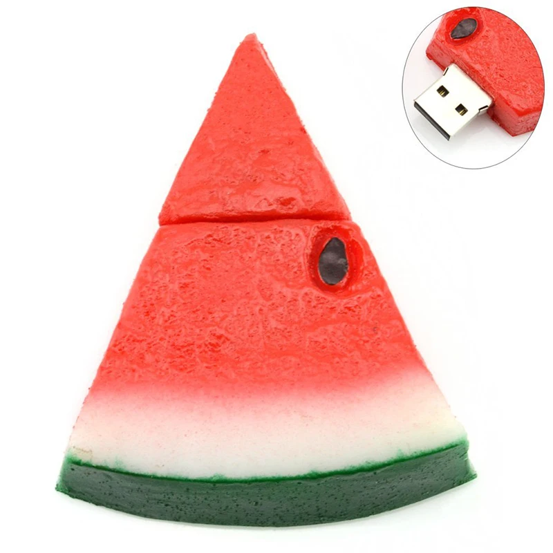 8GB Cartoon Watermelon Shape Gift USB Flash Drive Disk Pen Memory Stick Pendrive 2.0 U | Компьютеры и офис