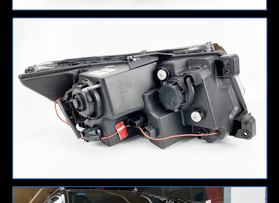 AKD автомобильный Стайлинг для Ford Edge фары 2012- Edge светодиодный фонарь DRL HID фара Angel Eye биксеноновые фары аксессуары