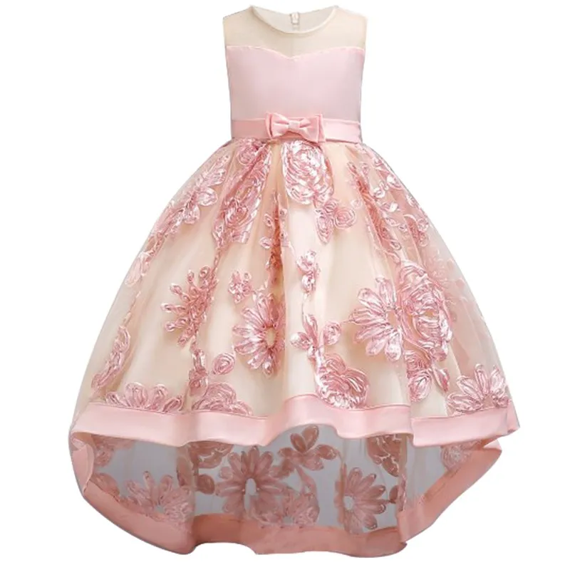 Детский Рождественский костюм vestidos; праздничное платье принцессы; Одежда для маленьких девочек; свадебное платье с цветами; Одежда для маленьких девочек; платья
