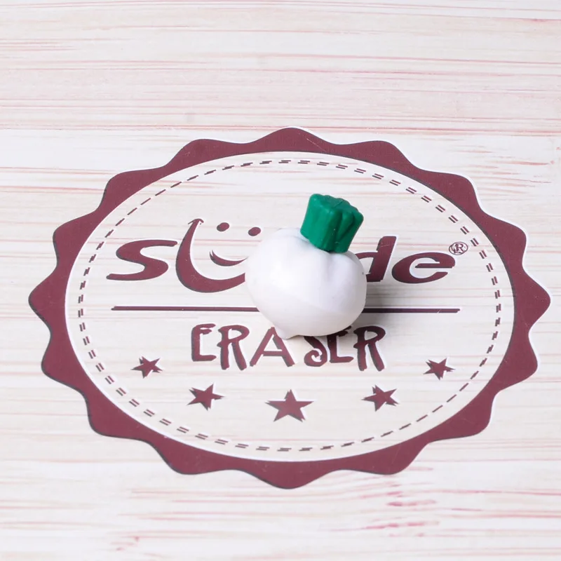 1set 3D Kawaii Vegetables Corn Toy Eraser Creative Stationery Fruit Rubber Student Learning School Supplies Gift Kids #1071 | Канцтовары