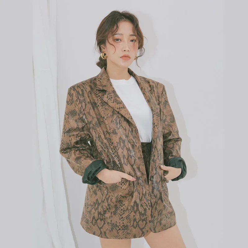 Женский Повседневный костюм харакудзю куртка и юбка в уличном стиле с длинным