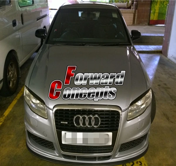 

FOR CARBON FIBER 05-08 A4 S4 RS4 B7 HEADLIGHTS EYEBROWS EYELIDS