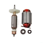 Угловой статор AC220-240V якоря, электрический, ротор дробилки для MAKITA GA5030 GA4530 GA4030 GA5034 GA4534 GA4031 GA4030R GA4034
