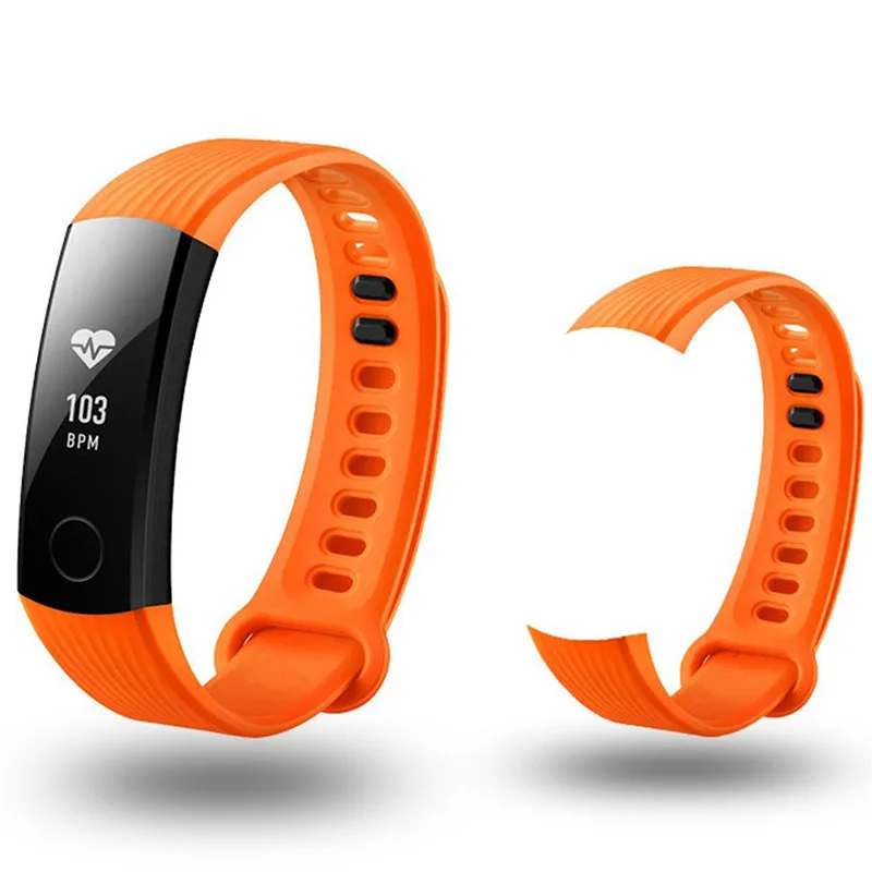 Sports Silicone Strap For Huawei Honor Band 3 smart bracelet Adjustment Band For honor band 3 belt with Repair Tool Replacement