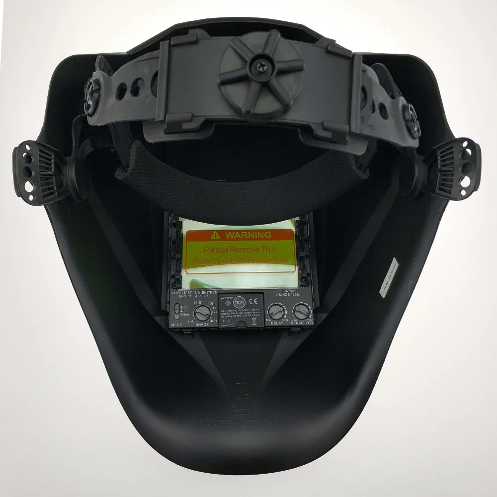 Сварочный шлем 100*65 мм 1111 4 датчика шлифования DIN 3/4-13 MMA MIG/MAG TIG CE/UL/CSA/AS Cert Солнечная самозатемняющаяся Сварочная маска