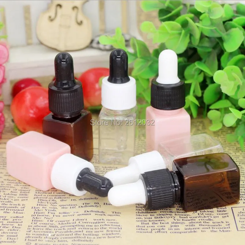Многоразового Пластик Духи Макияж Прозрачный Малый пустой флакон-капельница 10