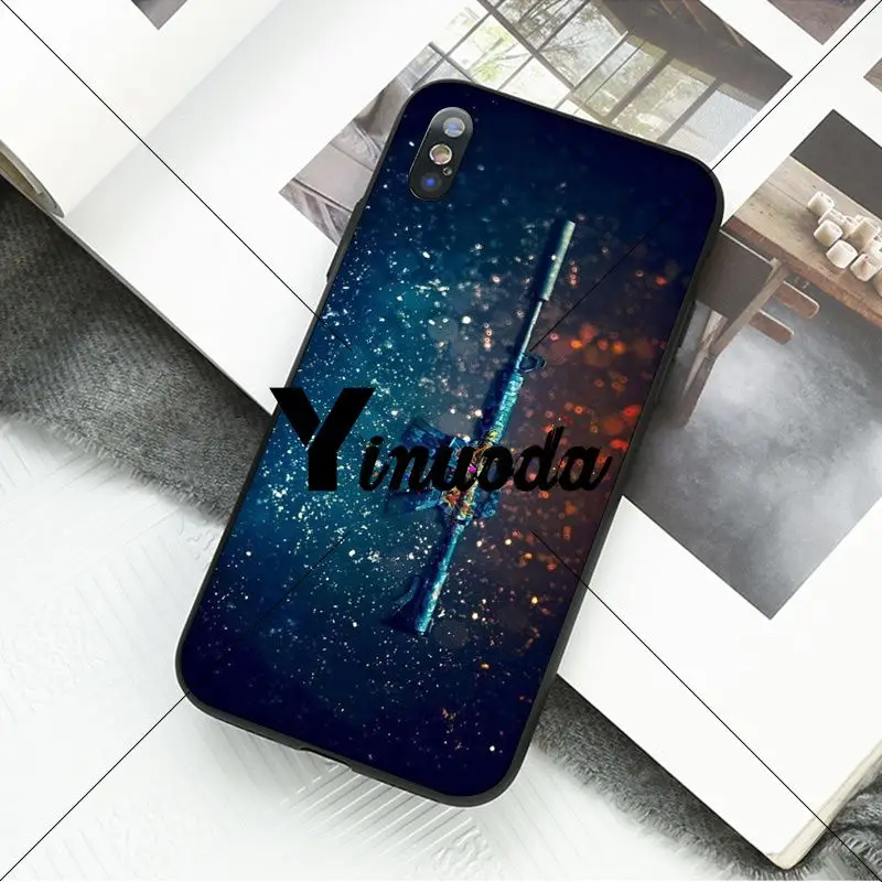 Yinuoda cs go gun game TPU Мягкий силиконовый чехол для телефона iPhone 6S 6plus 7 7plus 8 8Plus X Xs MAX 5 5S XR |