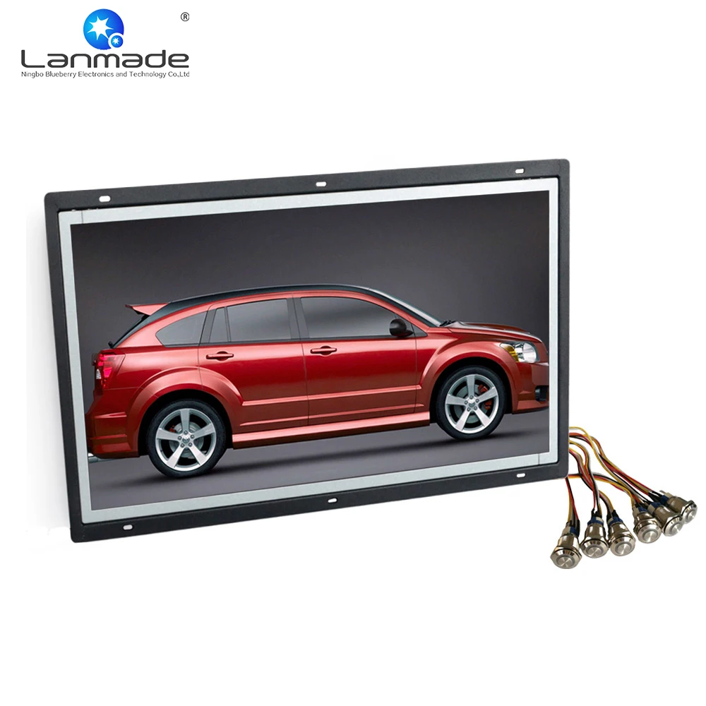 Внешняя кнопка 18 5 ''со скидкой настенный панелинг 1080p 12v dc lcd tv vhs usb video player circuit