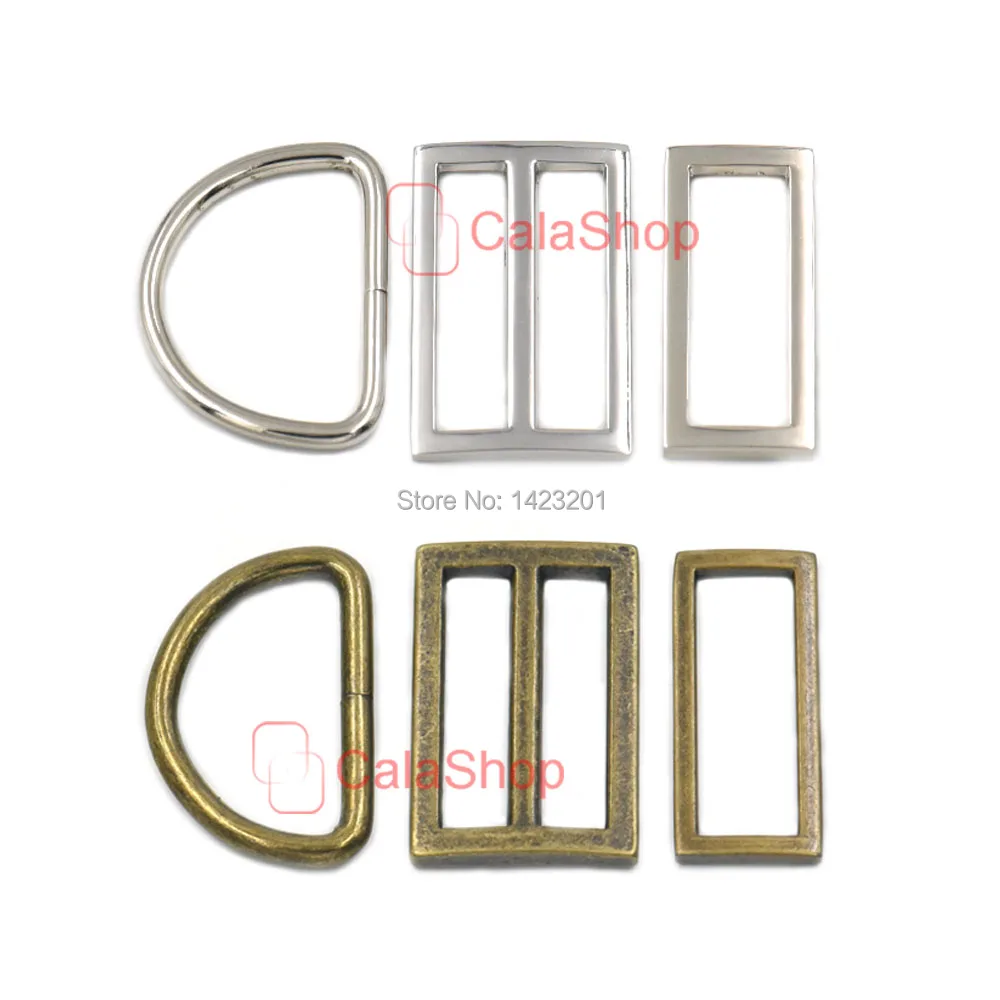 2 компл./лот металлический поворотный зажим крючок пряжки прямоугольный кольцо Dee