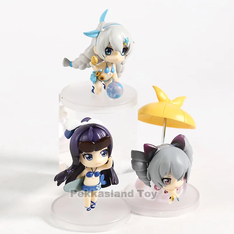 Игровая фигурка Honkai Impact черная ядерная эрозия Bronya Zaych Yae Sakura Q версия ПВХ Аниме Фигурка модель игрушки подарок кукла