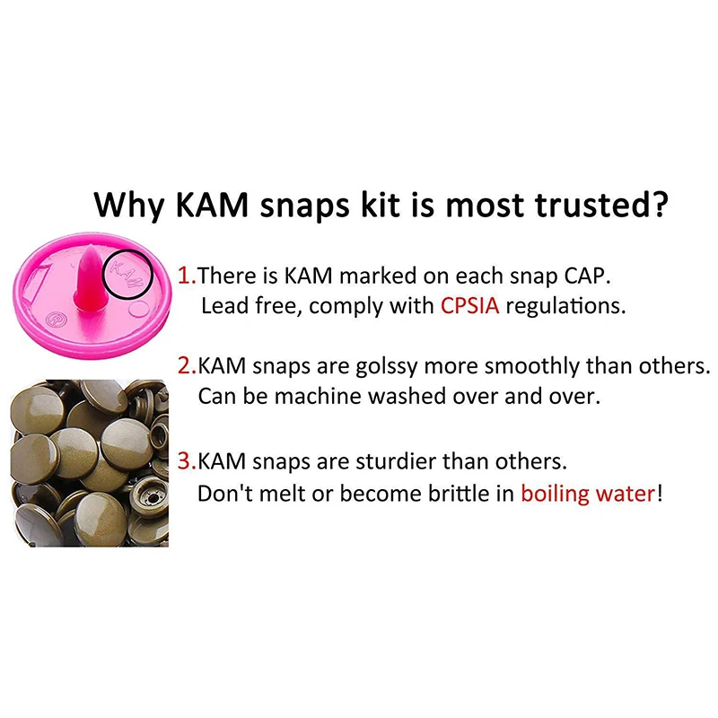 100/150/200 комплектов Kam T5 12 мм детская Смола кнопочные Пуговицы пластиковые кнопки одежда аксессуары пресс шпильки крепежи 8 цветов оптом