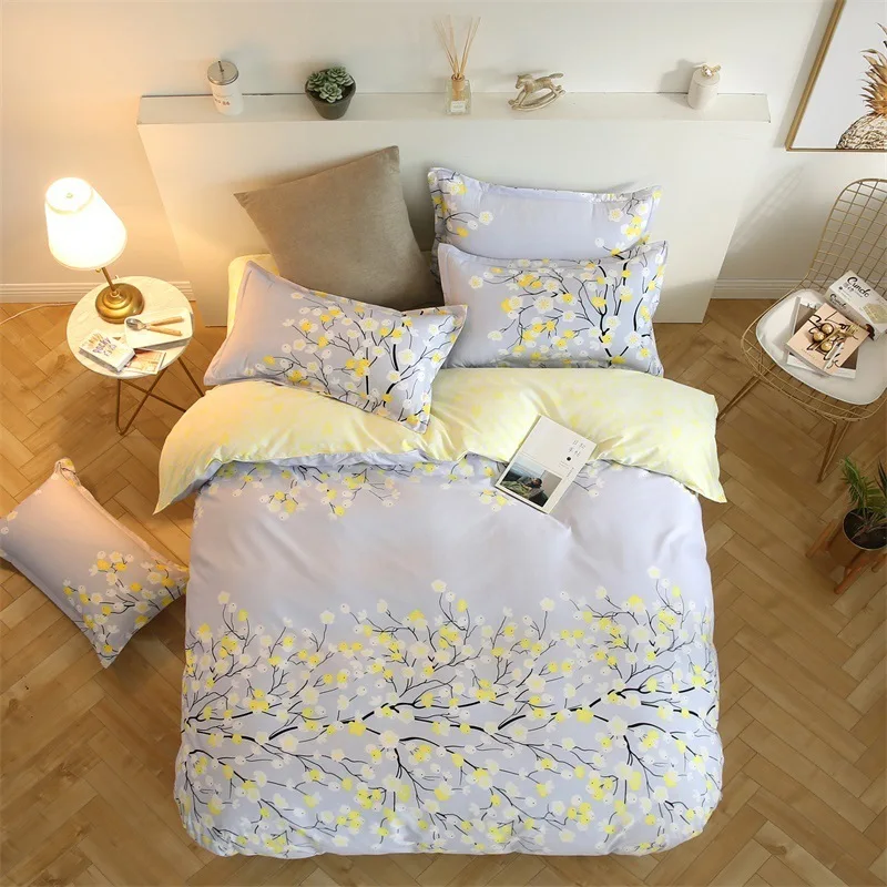 Постельное белье с растительным рисунком для детей Комплект постельного белья