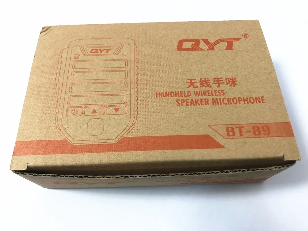 QYT BT-89 BT89 BLUETOOTH беспроводной ручной микрофон и динамик 8 pin для QYT KT-8900, KT-8900R, KT-7900D, KT-8900D мобильное радио