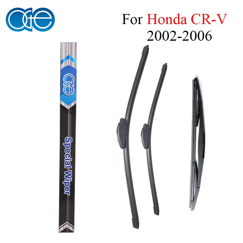 НГЕ передние и задние щетки стеклоочистителя для Honda CRV CR-V 2002 2003 2004 2005 2006 ветровое стекло резиновые автомобильные аксессуары
