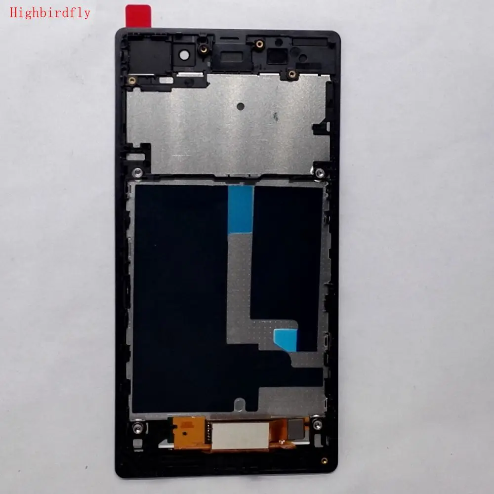 Для Sony xperia Z1 C6902 C6903 C6943 C6906 ЖК экран + Сенсорное стекло дигитайзер рамка в сборе