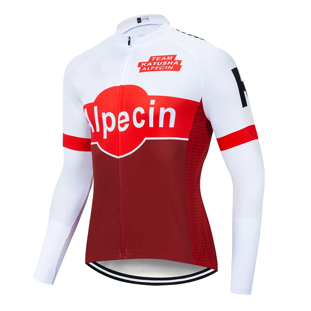 Alpecin 2019 Новая мужская весенняя и осенняя велосипедная майка с длинным рукавом MTB