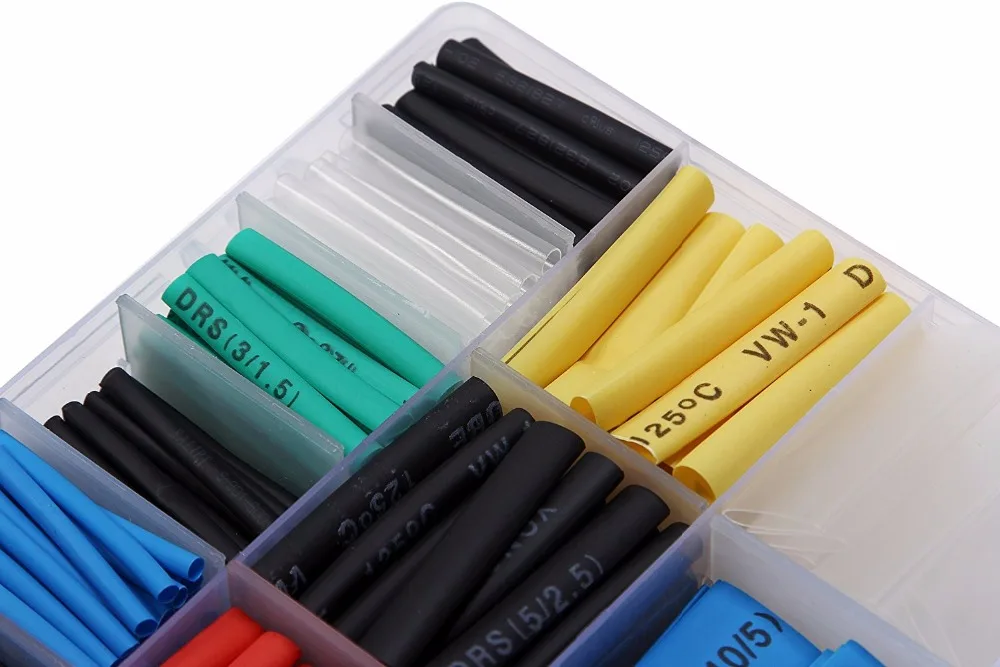 580 шт. термоусадочные трубки для электропроводов|tube heat shrink kit|heat shrinkheat tubing |