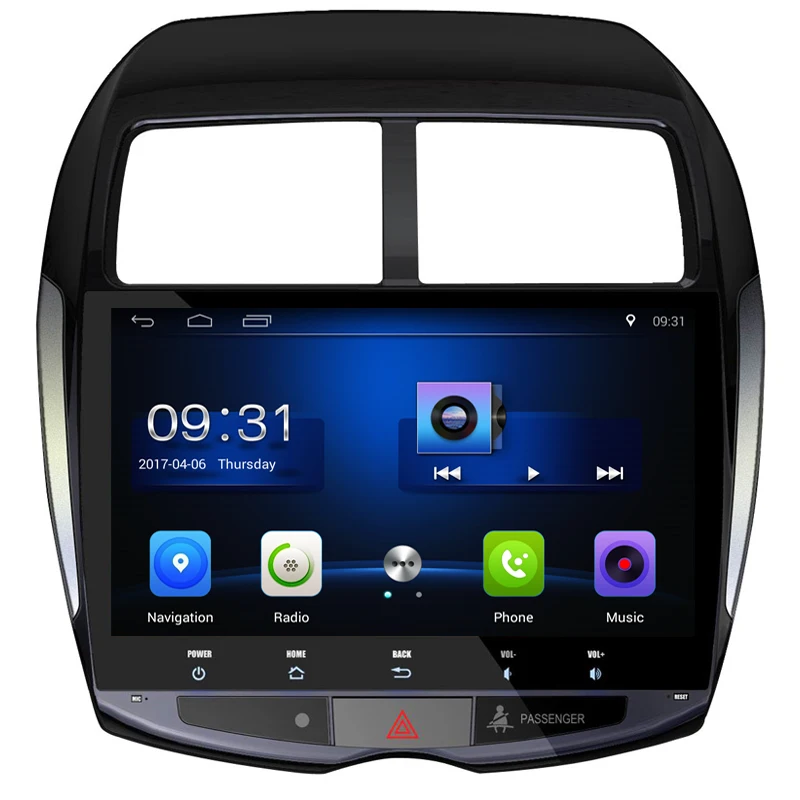 4G LTE Android 8,1 радио Автомобильный мультимедийный плеер головное устройство gps навигация стерео для Mitsubishi ASX 2010 2011 2012 2013