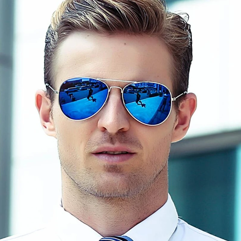 

Classic Aviation Sunglasses Men Sunglasses Women Driving Mirror Male and Female Sun glasses Points Pilot Oculos de sol