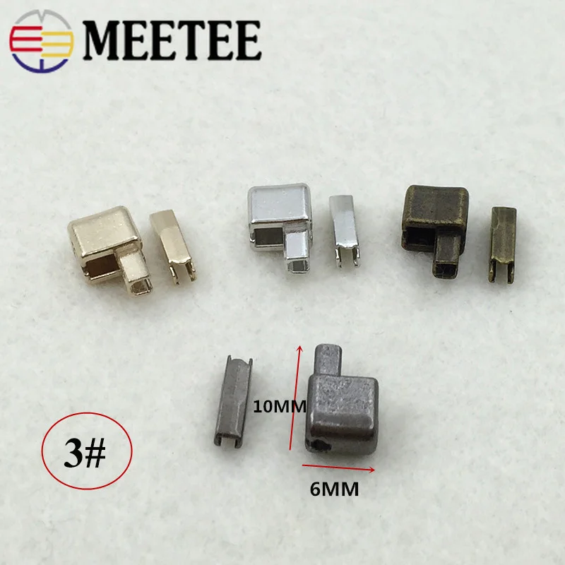 Meetee 3#5#8#10#10 наборы для ухода за кожей один открытый ползунок вилка аксессуары ZA206 вставка коробка контактный фиксатор для металлической молнии Замена Комплект