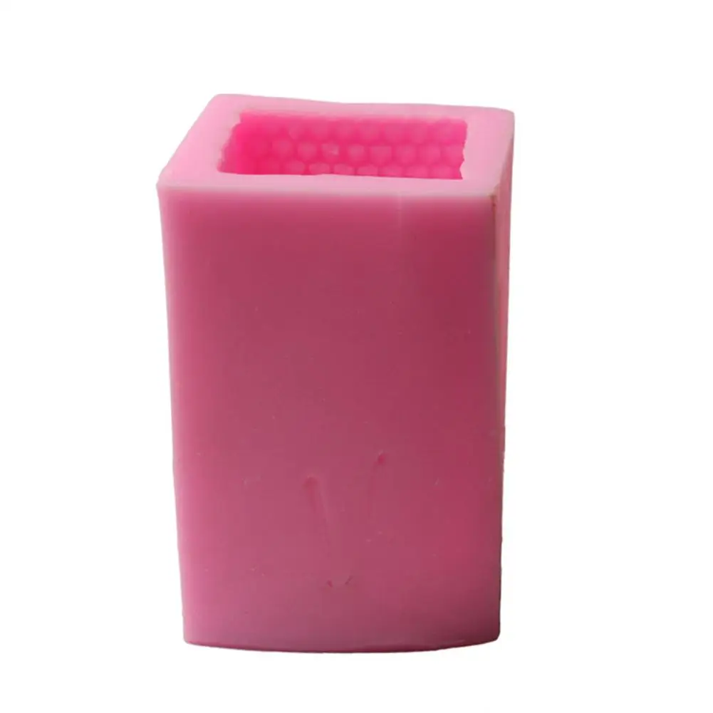 Новый DIY форма пчела гнездо лампы в форме свечи силиконовые формы 3d квадратный
