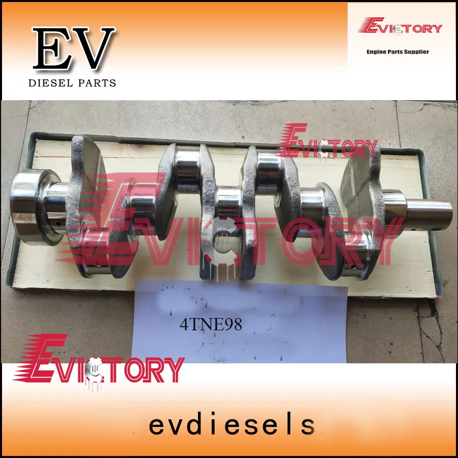 

Steel Yanmar 4TNE98 4D98E crankshaft for excavator or forklift